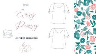 Tutoriel patron Easy Peasy - Lise Tailor