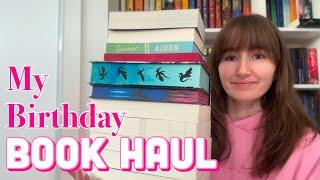 My Birthday Book Haul!!