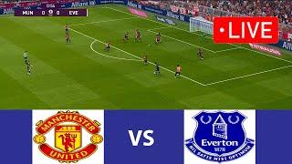 LIVE: Manchester United vs Everton | Premier League I MAN United  Football Live Match I Pes 21