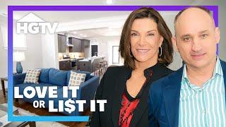 Will Empty Nesters Move Downtown or Renovate their Suburban Family Home? | Love It or List It | HGTV