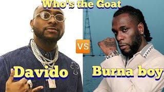 Davido vs Burna boy|End to end clash. Who is the Goat??