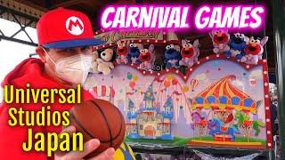 UNIVERSAL STUDIOS JAPAN CARNIVAL GAMES!!!