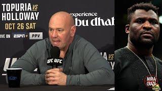 Dana White Rips into Francis Ngannou Highlights