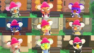 KK Stroll: All 9 Koala Villagers Singing in Animal Crossing New Horizons