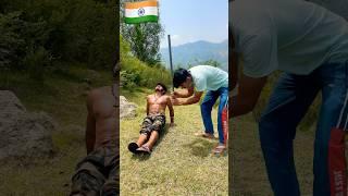 Leg hit iron pipe  #shorts #strong #giantthedheeraj #ytshorts #india #power