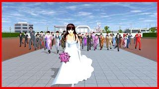 1 Bride VS 1000 Grooms || SAKURA School Simulator