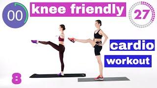 KNEE friendly CARDIO WORKOUT - BURN the FAT!