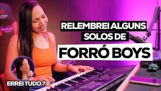 SOLOS FORRÓ BOYS NO TECLADO