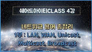 쉐어드아이티CLASS 4강. 네트워크 용어 총정리 1부