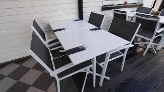 Outdoor restaurant furniture