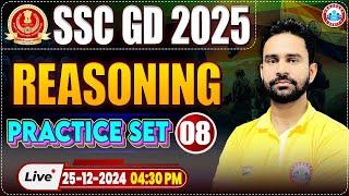 SSC GD 2025 | SSC GD Reasoning Practice Set 08 | Reasoning for SSC GD by Rahul Sir