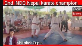 2nd INDO Nepal karate champion #karate #karatechampionship #karatenews