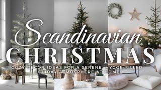 Cozy Scandinavian Christmas: Decor Ideas for a Serene, Hygge-Filled Holiday Atmosphere at Home ️