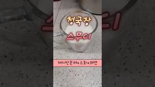 청국장을스무디푸룬쥬스를대신할변비아이템️️#체지방분해#청국장스무디#다이어트간식#다이어터추천#고단백스무디#쾌변스무디#청국장가루이쇼츠가좋으셨다면구독과좋아요꾹눌러주세요🩷