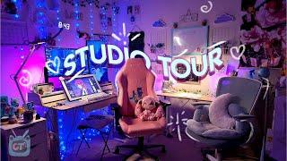 Art Studio Tour  Full Time Artist Workspace ️