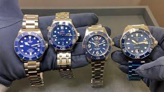 Pick Your Blue Diver (Omega 300M, Tudor Pelagos, Breitling Superocean, Tag Aquaracer)