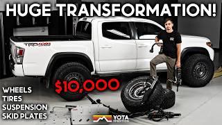 Transforming Our Tacoma With A $10,000 Wheel, Tire, & Suspension Package!