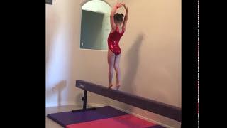 Emma 5 year old level 2 gymnast