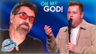 NERVOUS Singer Wins Simon Cowell's GOLDEN BUZZER on BGT 2025! Nobody Expected This!