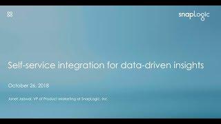 Self-service integration for data-driven insights