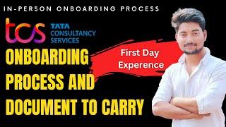 TCS Onboarding Update 2022 | in Person/Physical Onboarding process in TCS | Documents to Carry