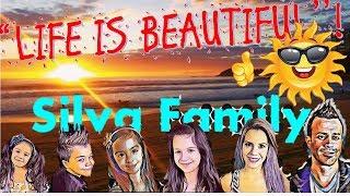 FAMILY VLOGGERS FILMS BEAUTIFUL SUNRISE- THE SILVA FAMILY CHANNEL BEACH