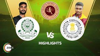 Mohammedan SC vs Calcutta Customs Club | Calcutta Football League | Highlights | Zee Bangla