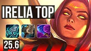 IRELIA vs SION (TOP) | 7 solo kills, Godlike | EUW Diamond | 25.6