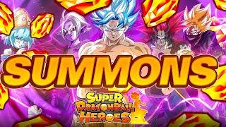 THE LAST EVER HEROES BANNER! SUMMONING TO RAINBOW ALL THE UNITS! (Dokkan Battle)