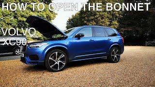 How to Open the Bonnet in a Volvo XC90