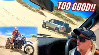 TURBO Patrols back at the Dunes!! + Offroad Road Bike GSR750