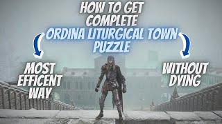 HOW TO COMPLETE THE ORDINA LITURGICAL TOWN PUZZLE | WITHOUT DYING | ELDEN RING TUTORIALS