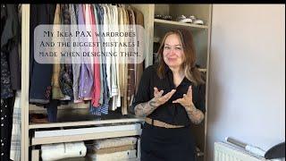 Episode 2. My Ikea PAX wardrobes and the mistakes I made when designing the layout.