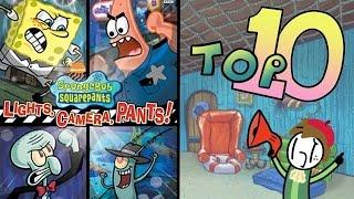 Broccoli Reviews: Top 10 Spongebob Lights, Camera, Pants! Minigames