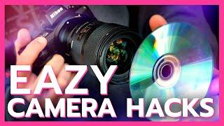 6 EASY DIY PHOTOGRAPHY HACKS at Home