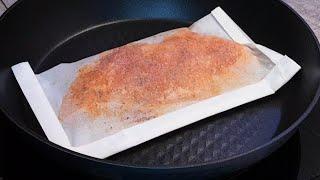 СОЧНАЯ КУРИНАЯ ГРУДКА в ПЕРГАМЕНТЕ на сковороде! JUICY CHICKEN BREAST in PARCHMENT in a pan!