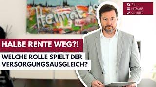 Plötzlich halbe Rente weg? Wie funktioniert der Versorgungsausgleich?