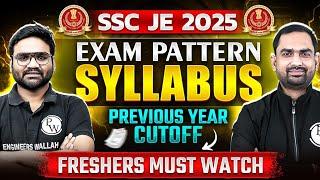 SSC JE 2025 Exam Pattern & Syllabus (EE) | Previous Year Cutoff | SSC JE 2025 Preparation Strategy