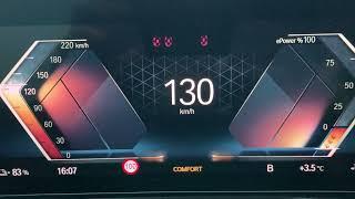 BMW i4 eDrive40 Acceleration 0-140 km/h