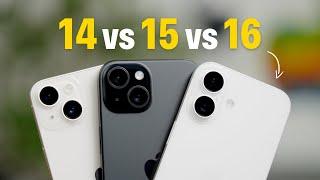 iPhone 16 vs 15 vs 14. Стоит ли переплачивать?