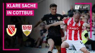 FC Energie Cottbus - VfB Stuttgart II, Highlights mit Live-Kommentar | 3. Liga | MAGENTA SPORT