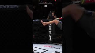 UFC 4 KO! #shorts #ufc #ufc4 #gaming #easports #gameplay