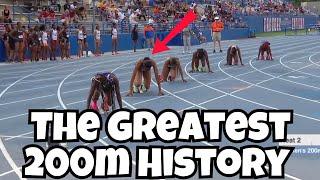 OMG!! The Greatest 200m History   McKenzie Long DESTROYS Gabby Thomas || Track and Field 2024