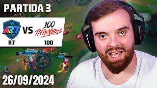 MOVISTAR R7 VS 100THIEVES | PARTIDA 3 | LATAM HACIENDO HISTORIA | CUALQUIERA PUEDE GANAR | DÍA 2