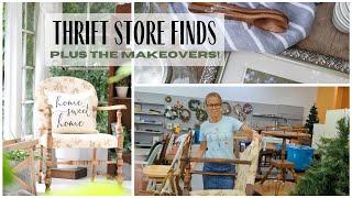 Thrift Store Makeovers ~ Goodwill Haul ~ Furniture makeovers ~ Thrift Store Haul ~ Thrift With Me