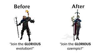 Champions before and after Arcane