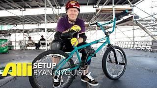 Ryan Nyquist Bike Check - Alli BMX Setup