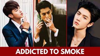 TOP CHINESE ACTORS WHO ARE ADDICTED TO SMOKE VERY BADLY | HANDSOME CHINESE ACTORS #kdrama