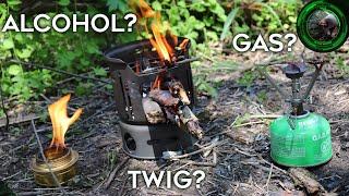 Backpacking Stove Types: Gas Canister vs Twig vs Alcohol - Which Is Best?