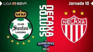 Resumen y Goles | Santos vs Necaxa | Liga BBVA MX - Guard1anes 2021 - Jornada 10